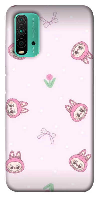 Чохол на Xiaomi Redmi Note 9 4G / Redmi 9 Power Labubu Flower фото 1 з 1