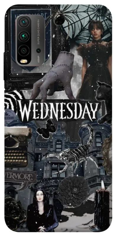 Чохол на Xiaomi Redmi 9T Wednesday Collage ver.2 фото 1 з 1
