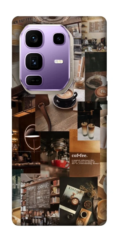 Чохол на Infinix Note 50 Pro+ Coffee collage ver.2 фото 1 з 1
