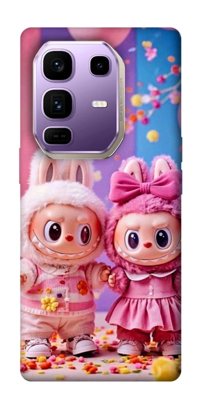 Чехол на Infinix Note 50 Pro+ Labubu twins ver.2 фото 1 из 1