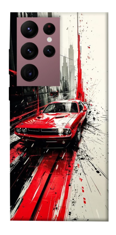 Чехол на Samsung Galaxy S22 Ultra Painted Mustang фото 1 из 1
