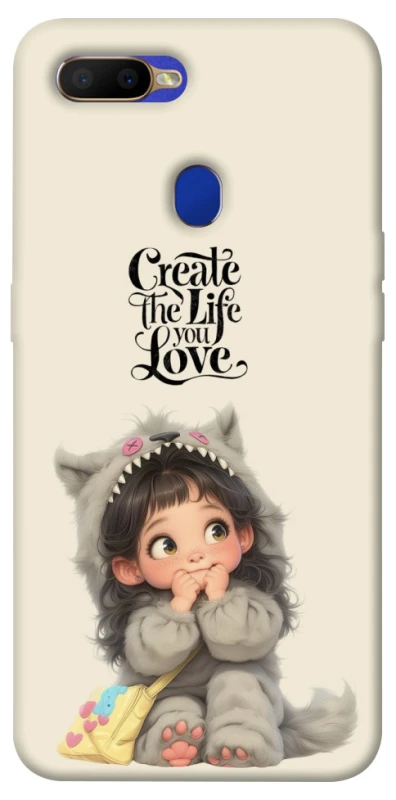 Чохол на Oppo A5s Create the life you love фото 1 з 1