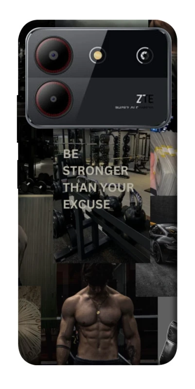 Чехол на ZTE Blade A54 4G Be stronger фото 1 из 1