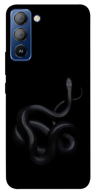 Чехол на TECNO Pop 5 LTE Black snake фото 1 из 1