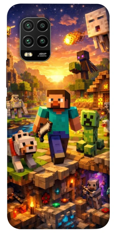 Чохол на Xiaomi Mi 10 Lite Minecraft v6 фото 1 з 1