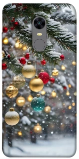 Чехол на Xiaomi Redmi 5 Plus / Redmi Note 5 (Single Camera) Новогодний v48 фото 1 из 1