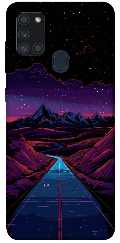 Чохол на Samsung Galaxy A21s Cyber mountain фото 1 з 1
