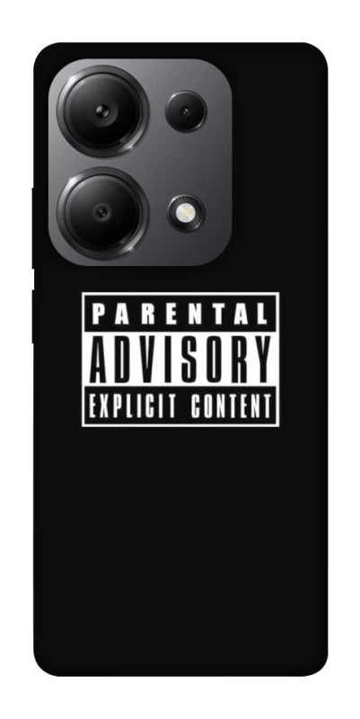 Чохол на Xiaomi Redmi Note 13 Pro 4G Parental Advisory Label фото 1 з 1