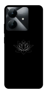 Чохол на Realme Note 60x Black Lotus фото 1 Чохол на Realme Note 60x Black Lotus фото 1 з 1
