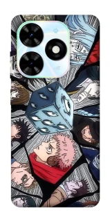 Чехол на TECNO Spark Go 2024 jujutsu kaisen v4 фото 1 из 1