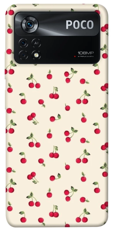 Чохол на Xiaomi Poco X4 Pro 5G Cherry фото 1 з 1