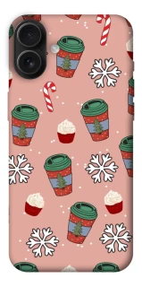 Чехол на Apple iPhone 16 Plus Новогодний v38 фото 1 из 1