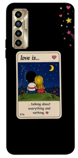 Чехол на TECNO Camon 17P Love is ver.6 фото 1 из 1