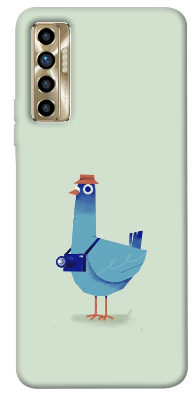 Чохол на TECNO Camon 17P Голуб-детектив фото 1 з 1