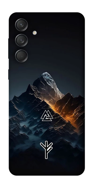 Чехол на Samsung Galaxy M55 Руны в горах фото 1 из 1