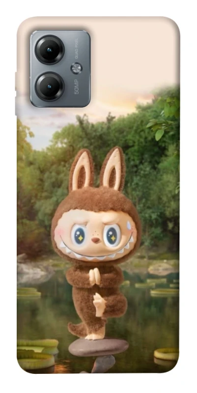 Чехол на Motorola Moto G14 Labubu Yoga фото 1 из 1