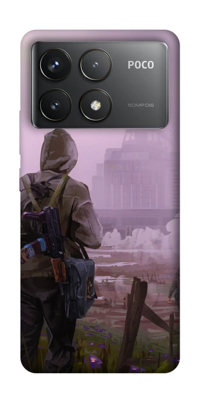 Чохол на Xiaomi Poco F6 Pro Сталкер v11 фото 1 з 1