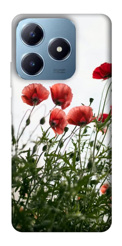 Чехол на Realme C63 Поле маков фото 1 из 1