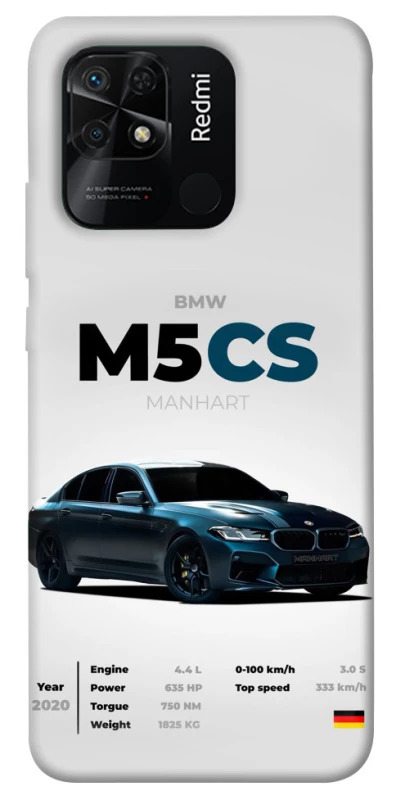 Чехол на Xiaomi Redmi 10C BMW M5 CS фото 1 из 1