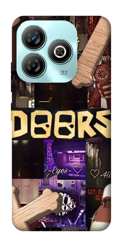 Чехол на ZTE Blade A75 4G Roblox doors dark mode фото 1 из 1