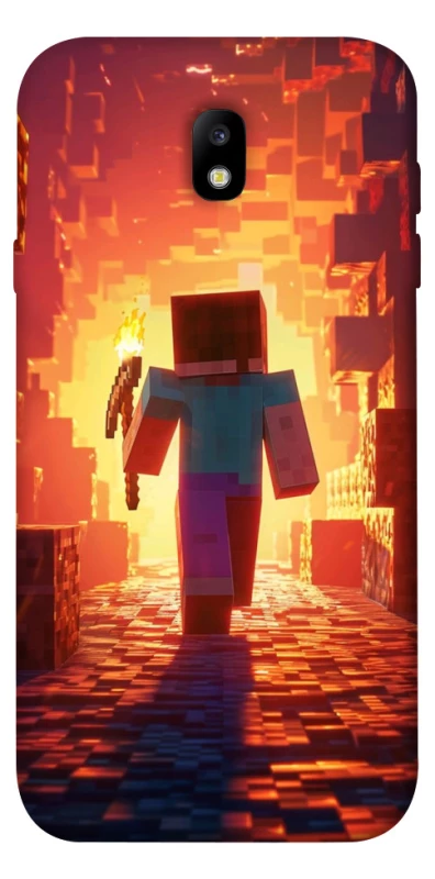 Чохол на Samsung J730 Galaxy J7 (2017) Minecraft adventure фото 1 з 1