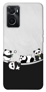 Чохол на Oppo A76 4G Four pandas фото 1 з 1