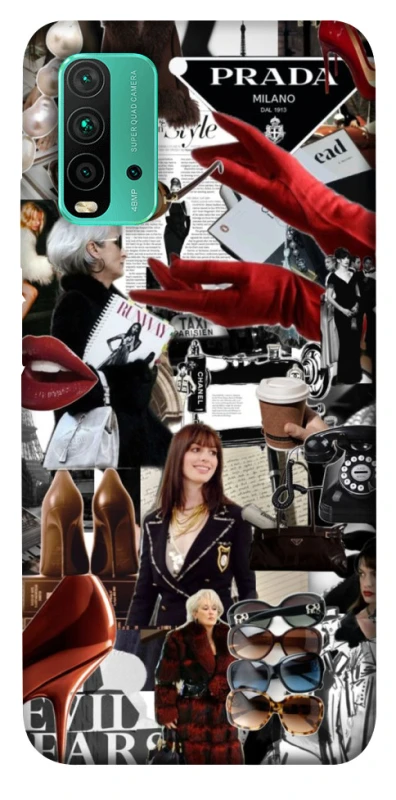 Чохол на Xiaomi Redmi Note 9 4G / Redmi 9 Power Fashion collage ver.13 фото 1 з 1