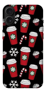 Чехол на Apple iPhone 16 Plus Новогодний v40 фото 1 из 1