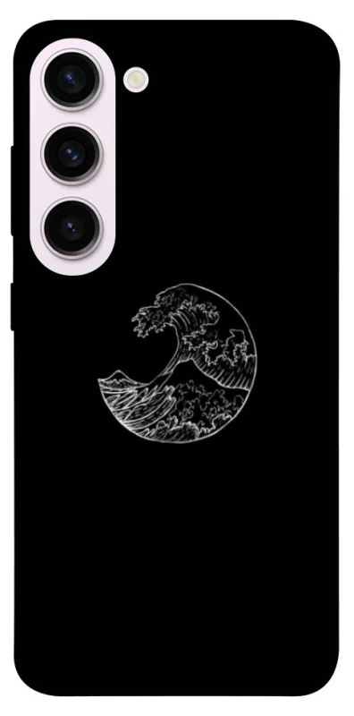Чохол на Samsung Galaxy S23+ Black tsunami фото 1 з 1