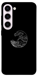Чохол на Samsung Galaxy S23+ Black tsunami фото 1 з 1
