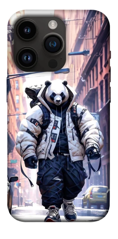 Чохол на Apple iPhone 14 Pro (6.1") Панда кур'єр фото 1 з 1
