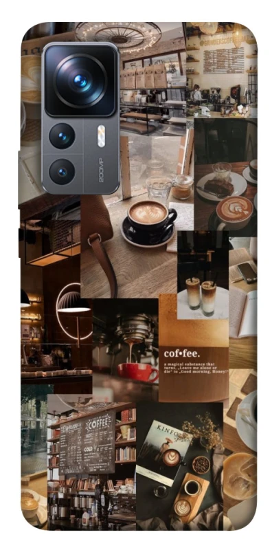 Чохол на Xiaomi 12T / 12T Pro Coffee collage ver.2 фото 1 з 1