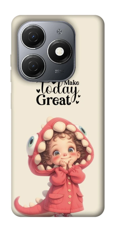 Чехол на TECNO Spark 20 Make today great фото 1 из 1