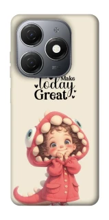Чохол на TECNO Spark 20 Make today great фото 1 з 1