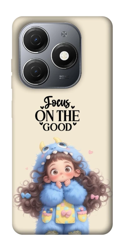 Чехол на TECNO Spark 20 Focus on the Good фото 1 из 1