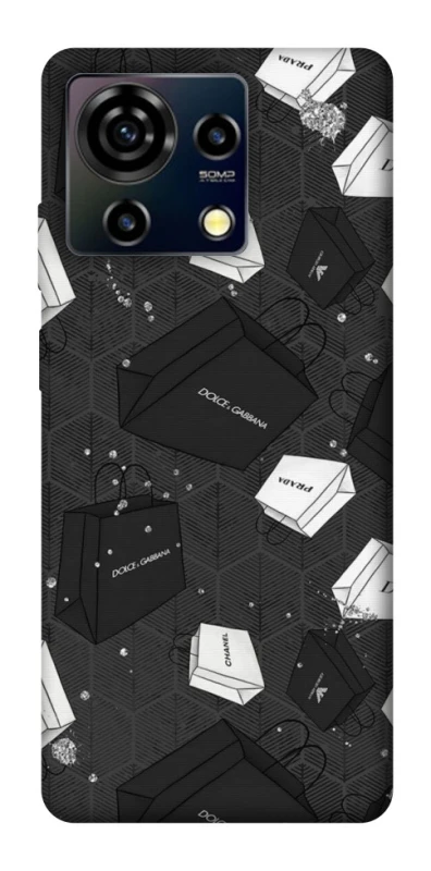 Чехол на ZTE Blade V50 Vita Fashion collage ver.3 фото 1 из 1