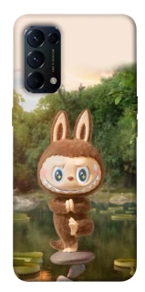 Чехол на Oppo Reno 5 4G Labubu Yoga фото 1 из 1