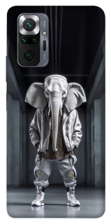 Чехол на Xiaomi Redmi Note 10 Pro Слон v2 фото 1 из 1