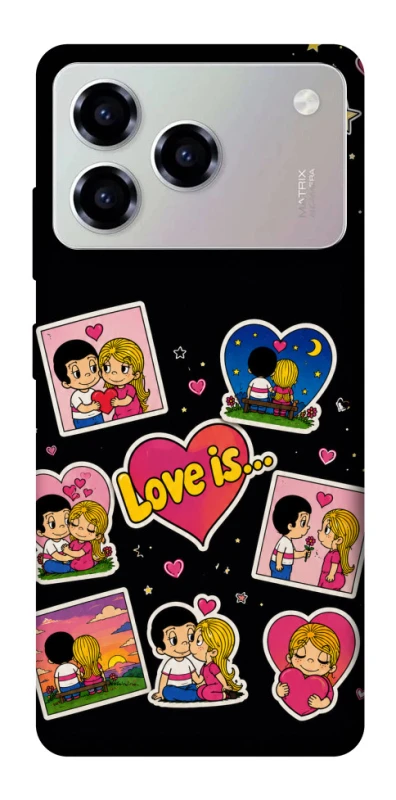 Чохол на ZTE Blade A76 Love is фото 1 з 1