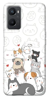 Чехол на Oppo A96 Funny Pets фото 1 из 1