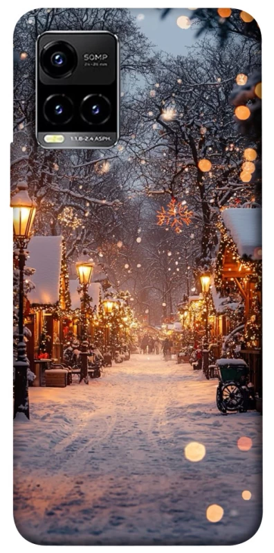 Чохол на Vivo Y21 / Y33s Новорічний v50 фото 1 з 1