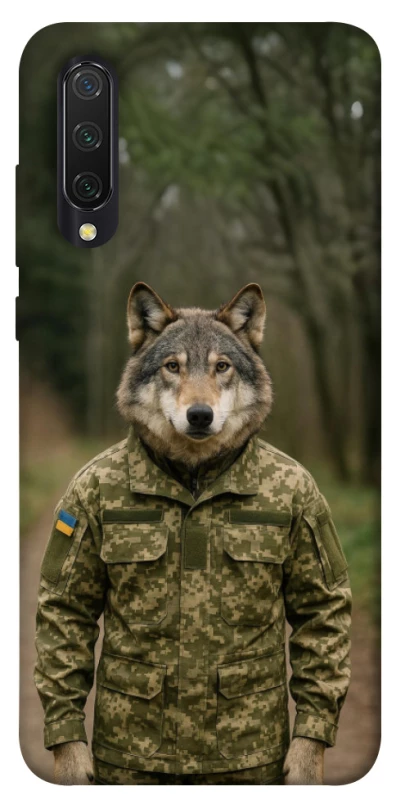 Чохол на Xiaomi Mi CC9 / Mi 9 Lite Вовк захисник фото 1 з 1