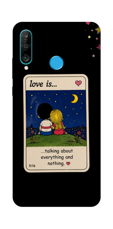 Чохол на Huawei P30 lite Love is ver.6 фото 1 з 1