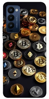 Чехол на TECNO Camon 18 Many coins фото 1 из 1