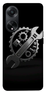 Чехол на Oppo A58 4G Mechanic v2 фото 1 из 1