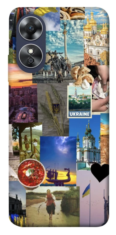 Чохол на Oppo A17 Ukraine style ver.1 фото 1 з 1
