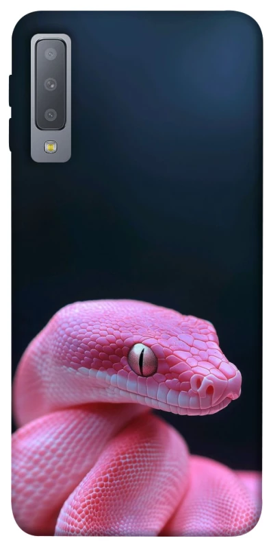 Чохол на Samsung A750 Galaxy A7 (2018) Рожева змія фото 1 з 1