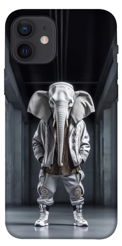 Чехол на Apple iPhone 12 (6.1") Слон v2 фото 1 из 1