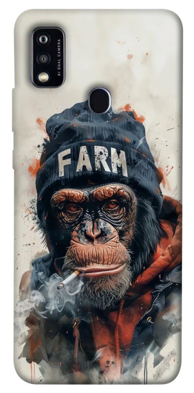 Чохол на ZTE Blade A51 Шимпанзе v3 фото 1 з 1