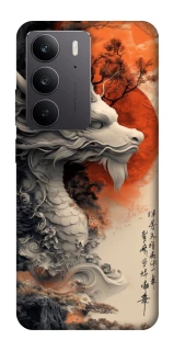 Чехол на Realme C75 white dragon фото 1 из 1